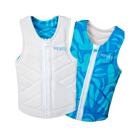 Gilet Femme SOAKED Réversible Bleu