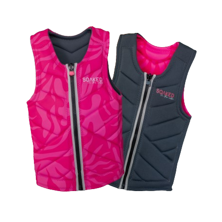 Gilet Femme SOAKED Réversible Rose
