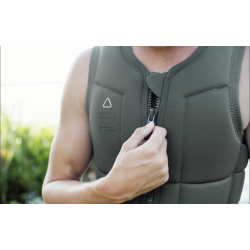 Gilet Homme FOLLOW Affiliate Kaki
