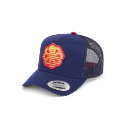 Casquette trucker flower 3 navy JONSEN