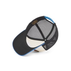 Casquette burned navy opticalwhite blue JONSEN