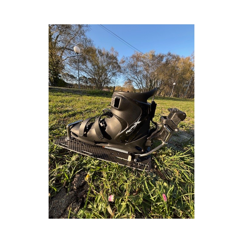 OCCASION Coque spéciale slalom plaque Carbone Reflex