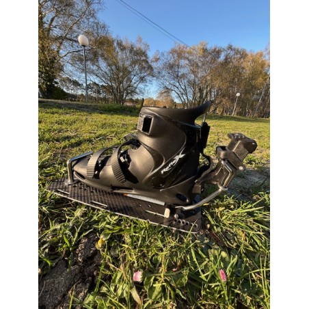 OCCASION Coque spéciale slalom plaque Carbone Reflex