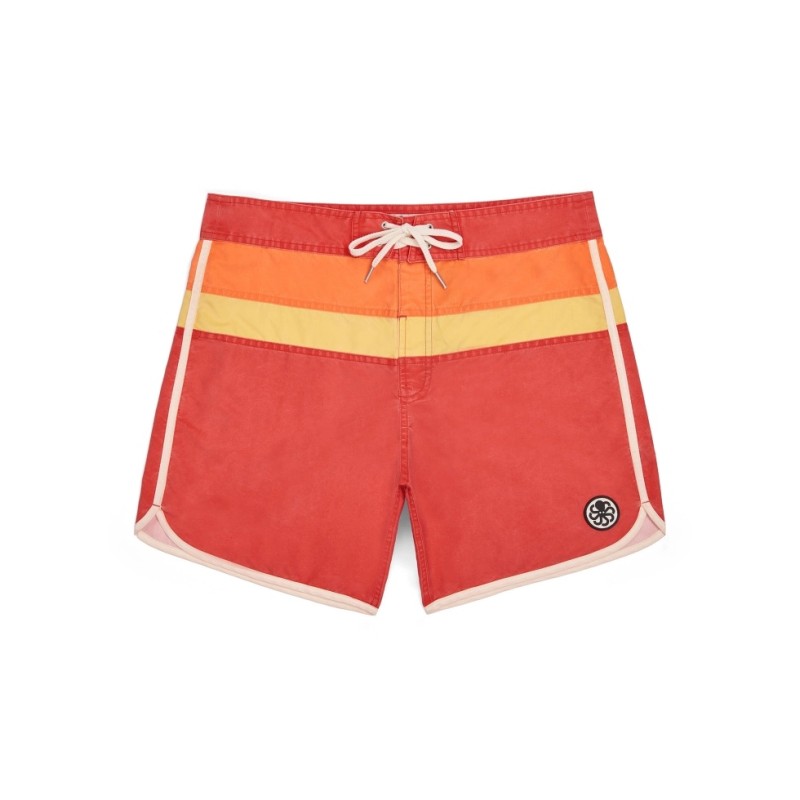 Boardshort Jon1 Stripe Red JONSEN