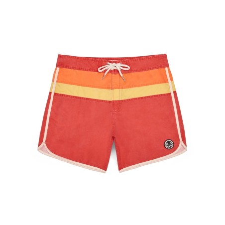 Boardshort Jon1 Stripe Red JONSEN